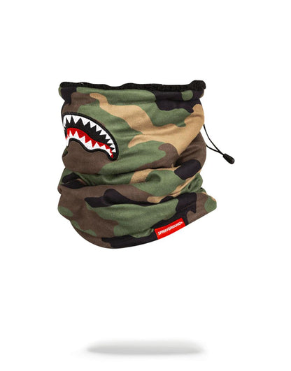 CAMO SHARK NECK WARMER