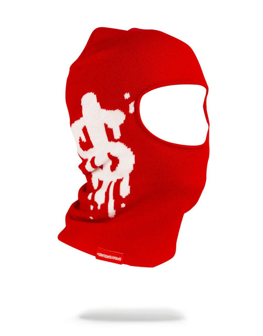 MONEY DRIP SKI MASK (RED)