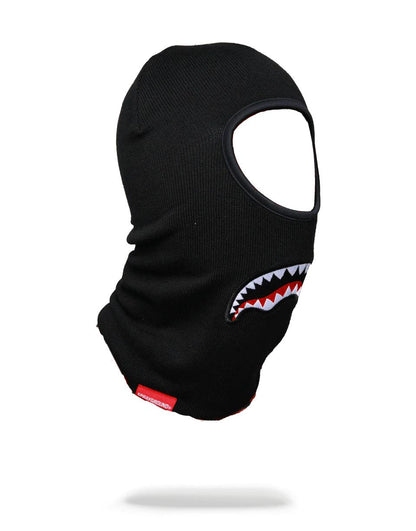 BLACK SHARKMOUTH SKI MASK