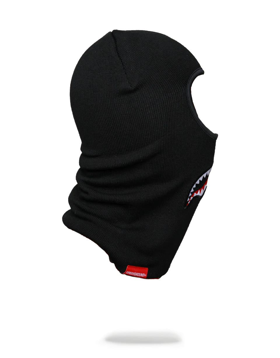 BLACK SHARKMOUTH SKI MASK