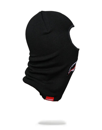 BLACK SHARKMOUTH SKI MASK
