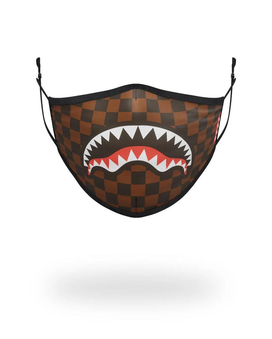 ADULT SHARKS IN PARIS (ORIGINAL) FORM FITTING FACE MASK