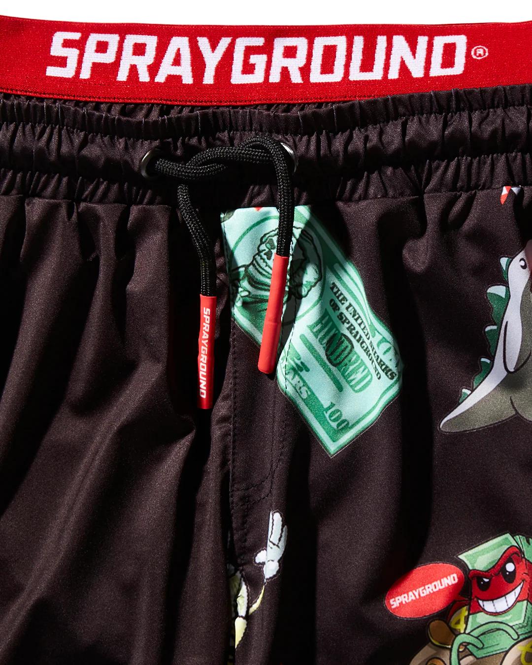 KIDS PATCH ALL-IN SWIM TRUNKS (BLACK)