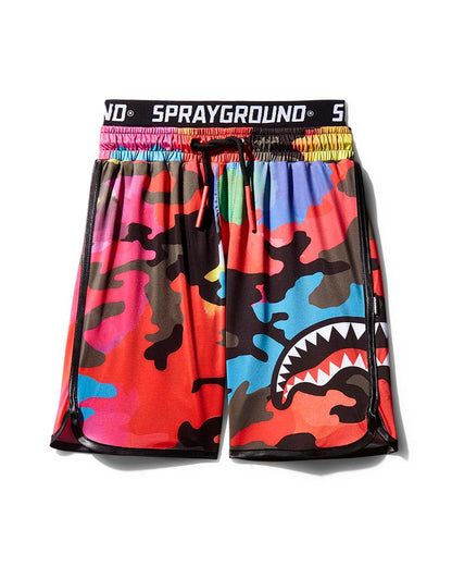 KIDS CAMOBURST SWIM TRUNKS