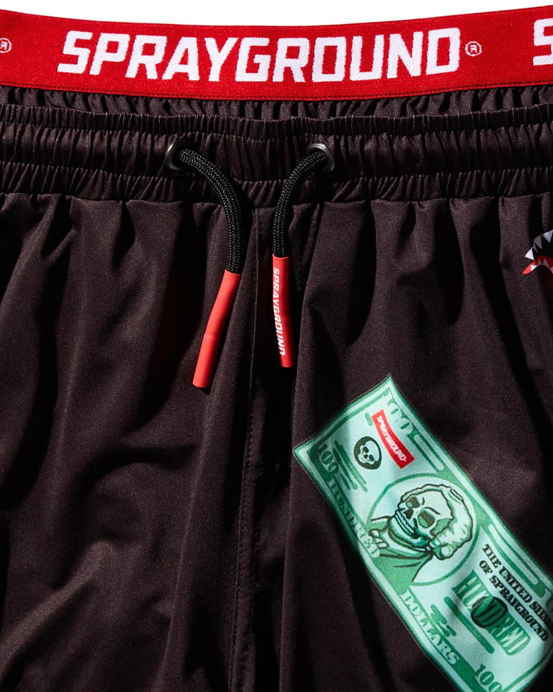 PATCH ALL-IN CORTO SWIM TRUNKS (BLACK)