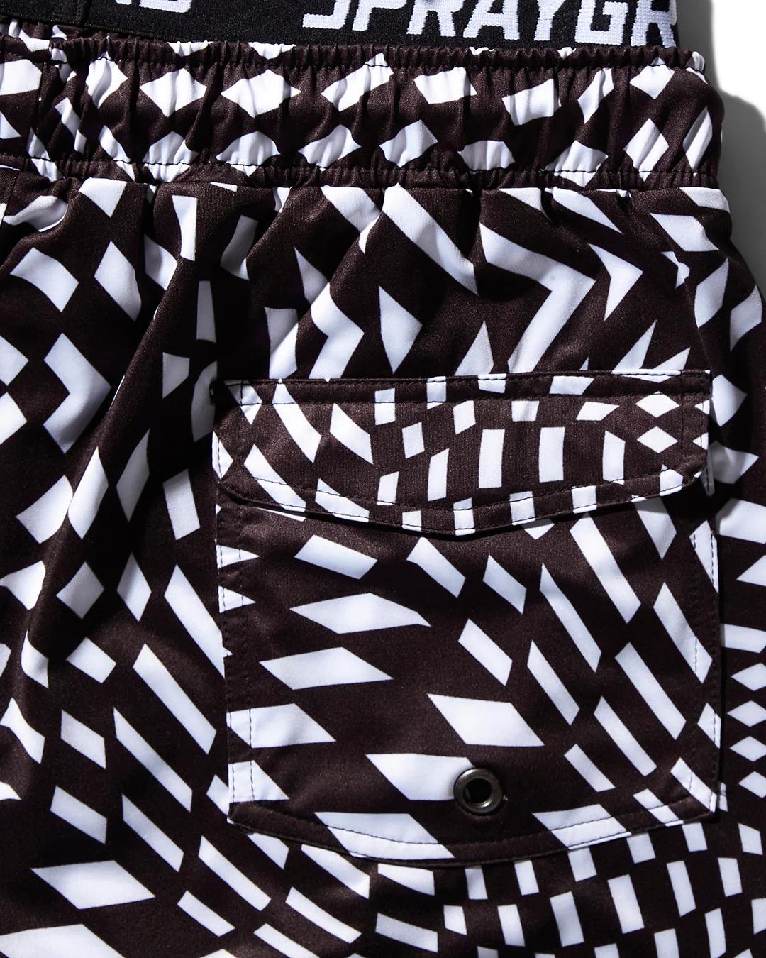 TRIPPY CORTO SWIM TRUNKS