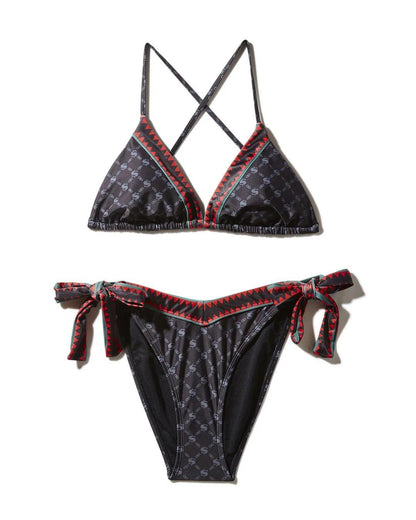 MIDNIGHT MONEY PATTERN BIKINI