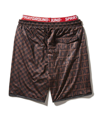 OFFENDED SPLIT THE CHECK CORTO SWIM TRUNKS