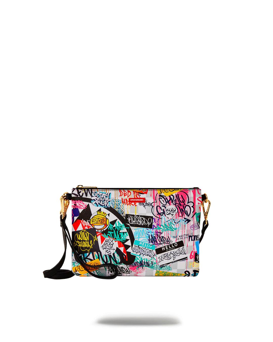 CREATE ANOTHER DAY CROSSOVER CLUTCH W/ SHOULDER STRAP