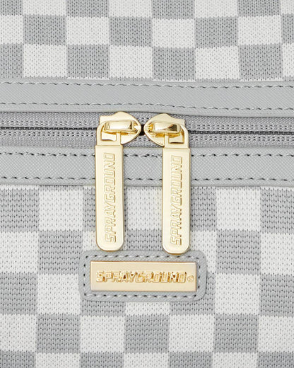 KNIT SHARKS IN PARIS IN CREAM MINI DUFFLE