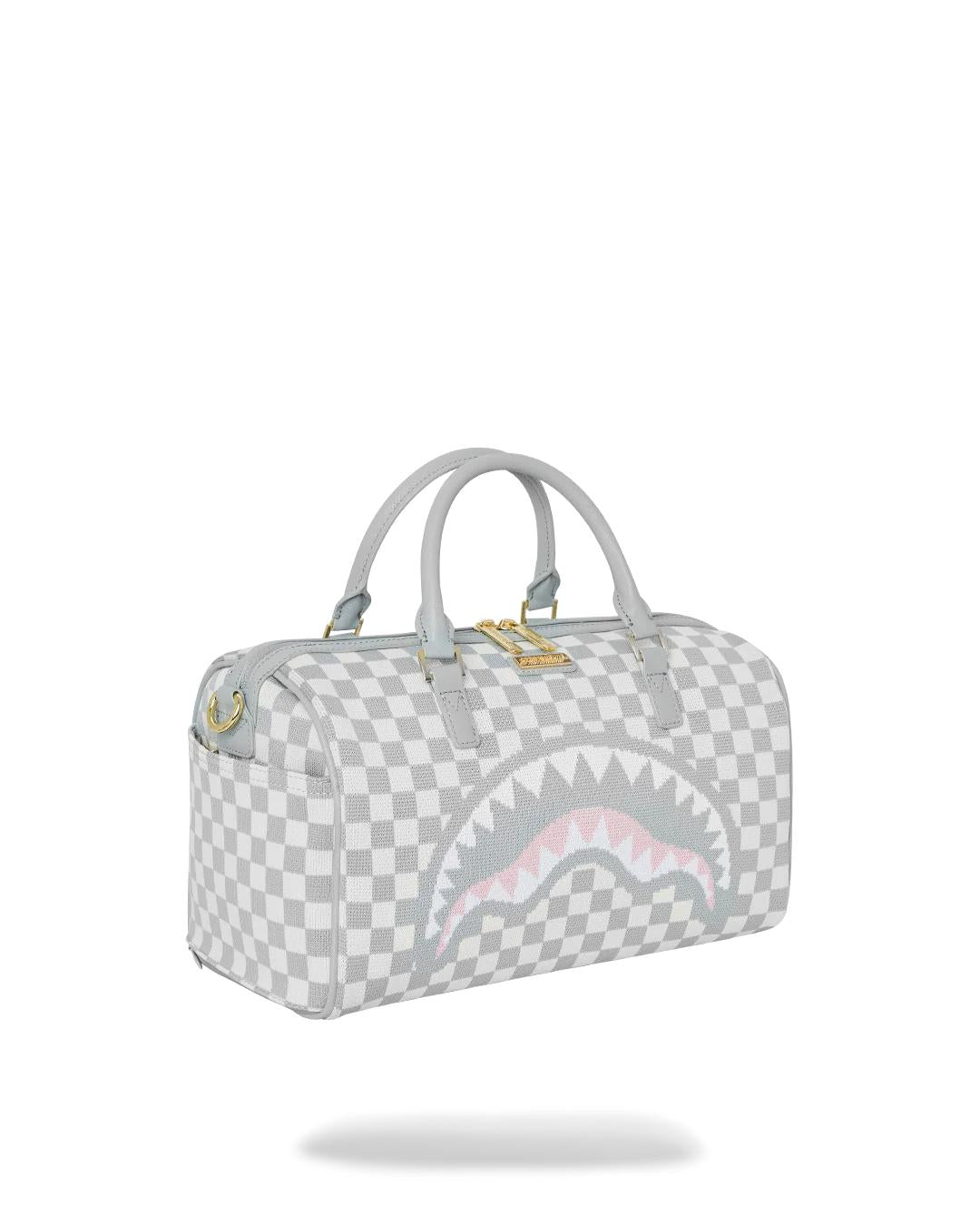 KNIT SHARKS IN PARIS IN CREAM MINI DUFFLE