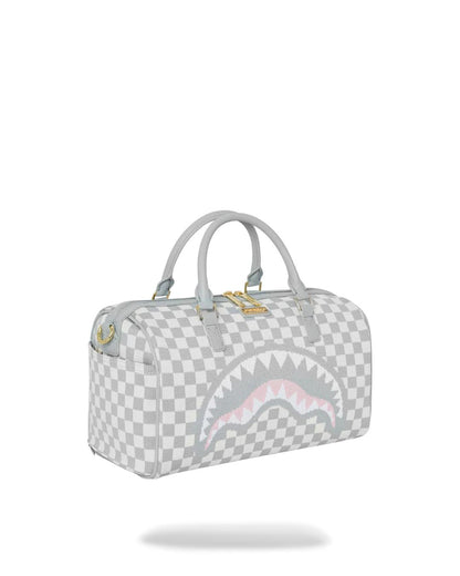 KNIT SHARKS IN PARIS IN CREAM MINI DUFFLE