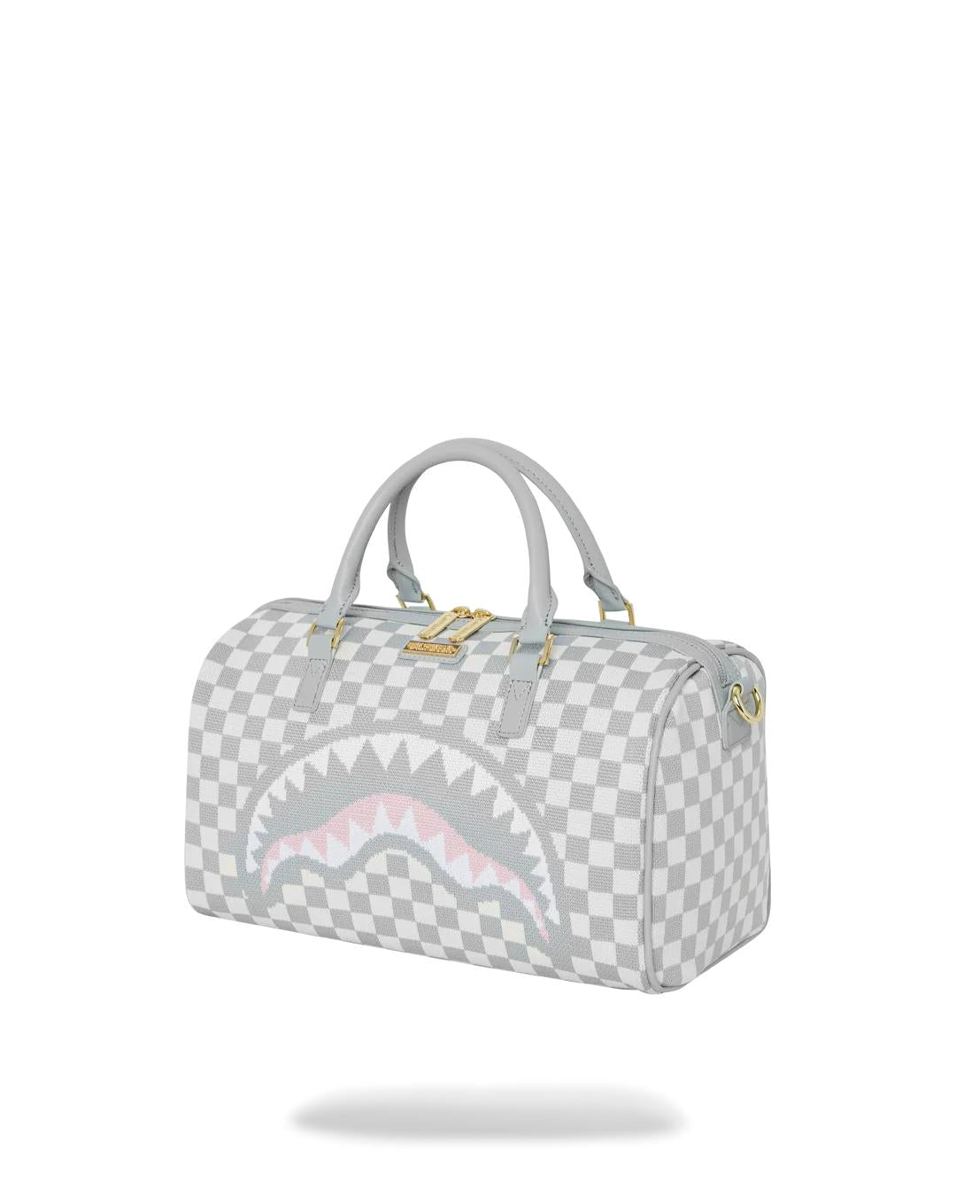 KNIT SHARKS IN PARIS IN CREAM MINI DUFFLE