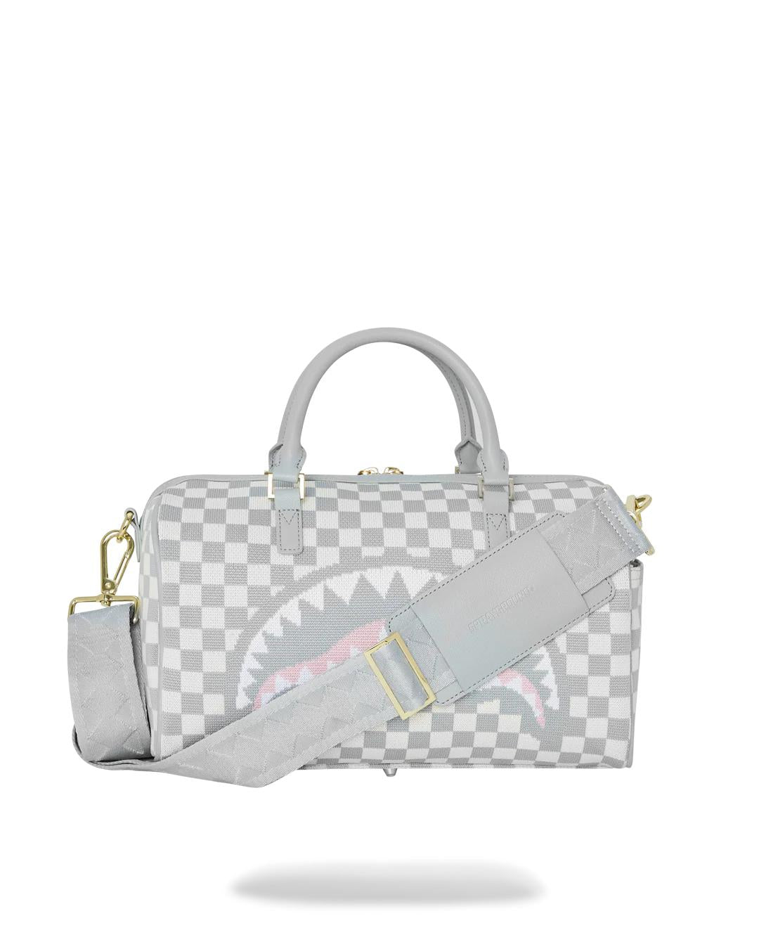 KNIT SHARKS IN PARIS IN CREAM MINI DUFFLE