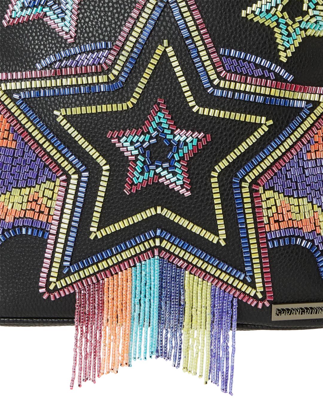 STAR RACER A.I.7 SANDFLOWER COLLAB BEADED SAVAGE BACKPACK