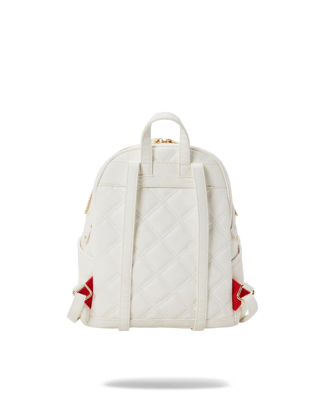 RIVIERA LE BLANC GOLD CHAIN SHARK SAVAGE BACKPACK