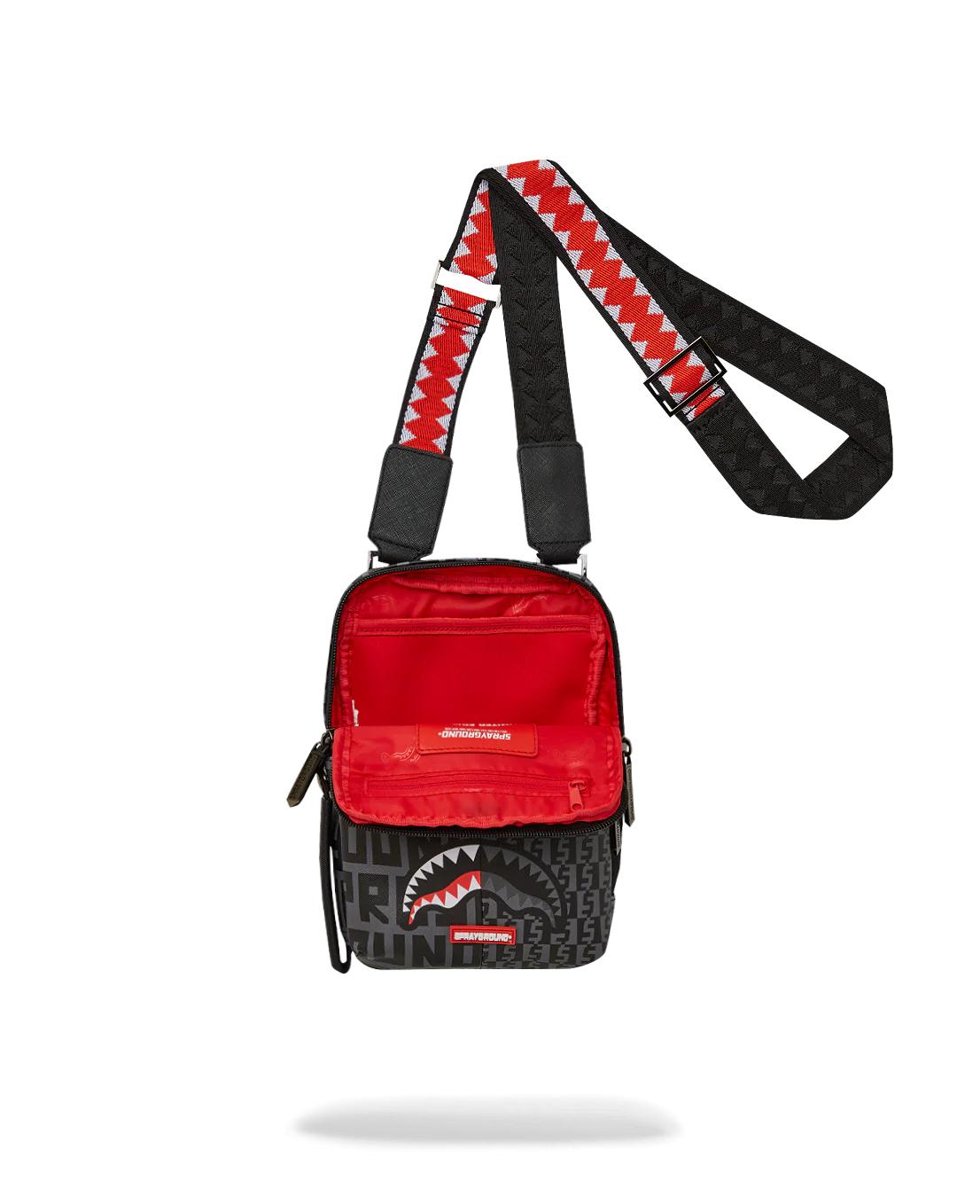 SHARKFINITY STEALTH PILOT MESSENGER SLING BAG
