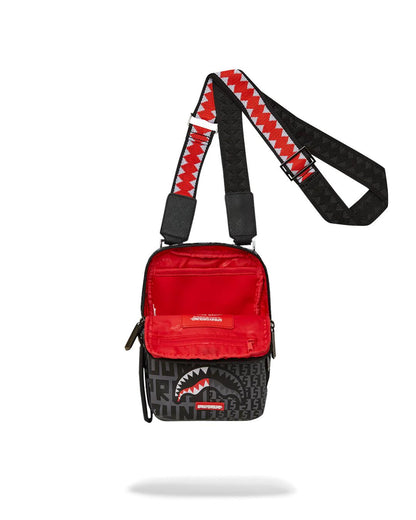 SHARKFINITY STEALTH PILOT MESSENGER SLING BAG
