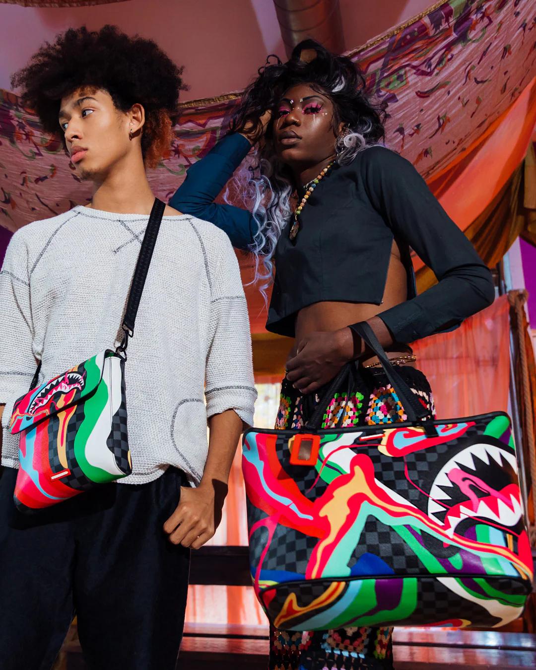 TRIPPY TAFFY LARGE SLING CROSSBODY