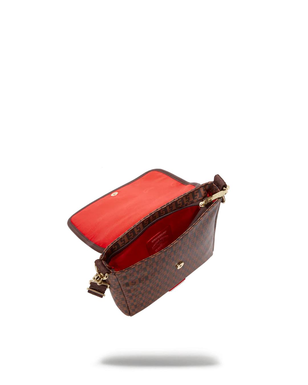 CASHIN CHECKS SHOULDER BAG