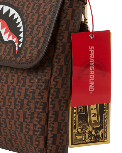 CASHIN CHECKS SHOULDER BAG