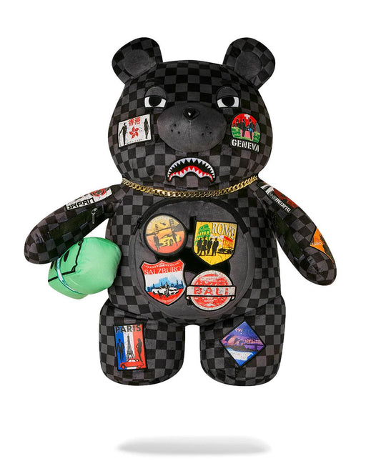 GLOBAL MOGUL UNLIMITED MILES MONEYBEAR TEDDYBEAR BACKPACK