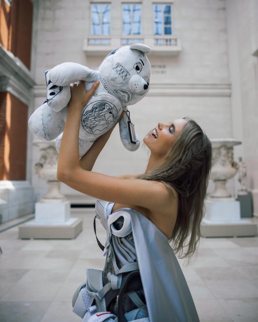 THE MET ALEXANDER THE GREAT MACEDONIAN TEDDYBEAR BACKPACK