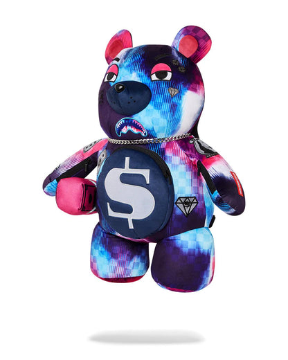 SHARKCLUB ELECTRONICA MONEYBEAR TEDDYBEAR BACKPACK