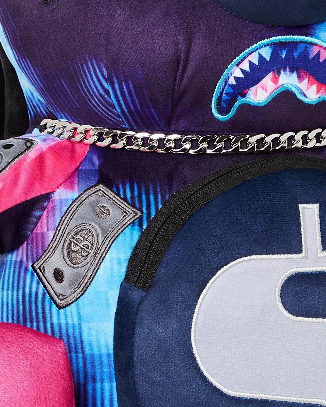 SHARKCLUB ELECTRONICA MONEYBEAR TEDDYBEAR BACKPACK