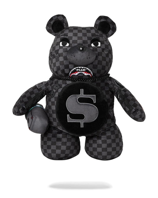 WHAT THE BEEP' SHARK MONEYBEAR TEDDYBEAR BACKPACK