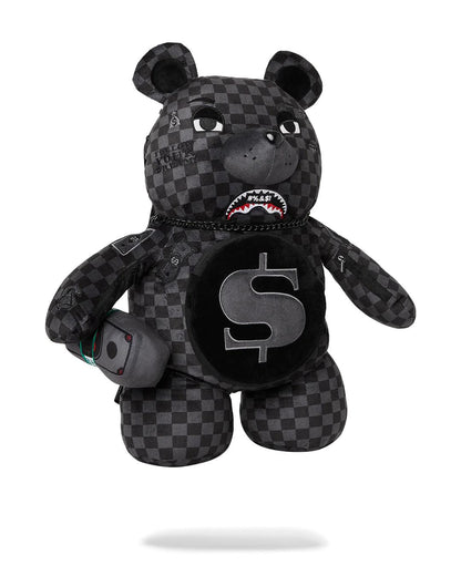 WHAT THE BEEP' SHARK MONEYBEAR TEDDYBEAR BACKPACK