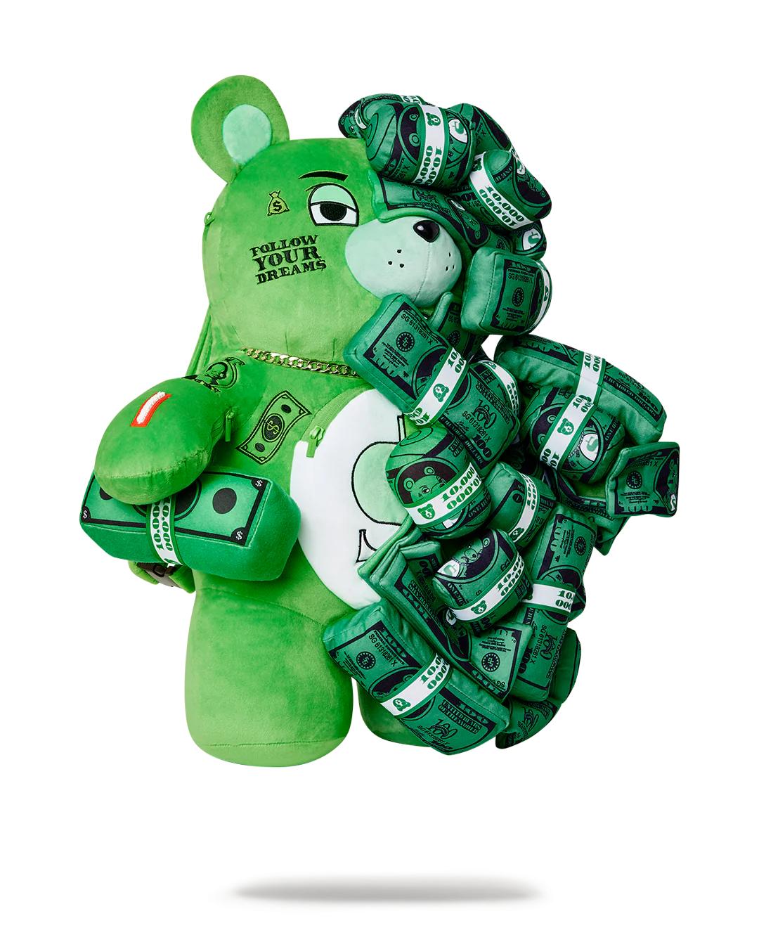 MONEYBEAR ZILLIONS TEDDYBEAR BACKPACK