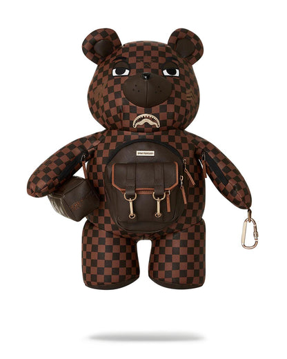 CHECKMATE ROYALE MONEYBEAR TEDDYBEAR BACKPACK