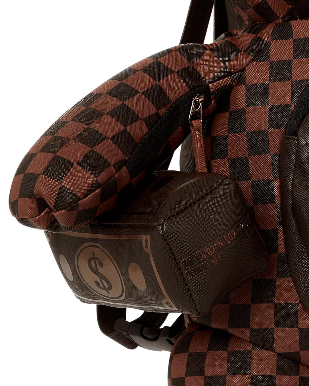 CHECKMATE ROYALE MONEYBEAR TEDDYBEAR BACKPACK