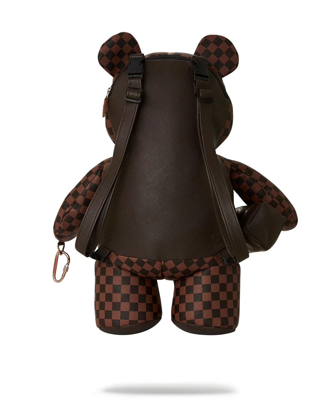 CHECKMATE ROYALE MONEYBEAR TEDDYBEAR BACKPACK