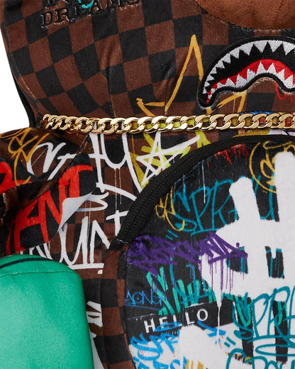 SHARKS IN PARIS THE RIZZ MONEYBEAR TEDDYBEAR BACKPACK
