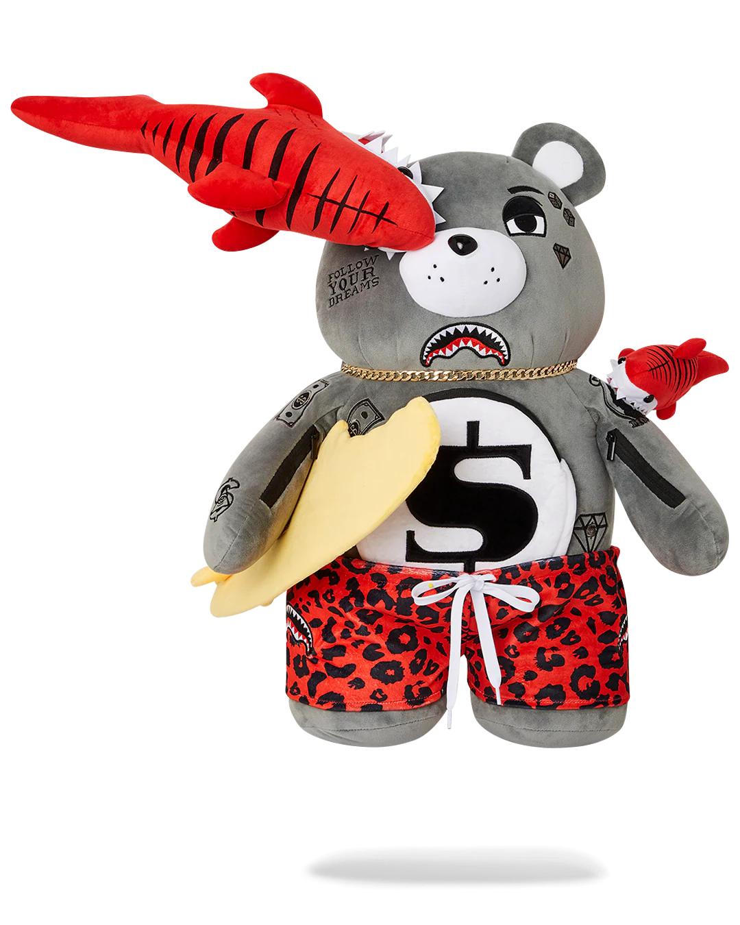 SHARK FRIENDS MONEYBEAR TEDDYBEAR BACKPACK
