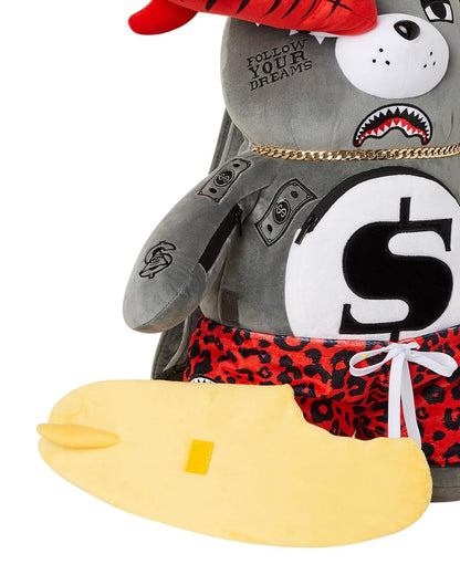 SHARK FRIENDS MONEYBEAR TEDDYBEAR BACKPACK