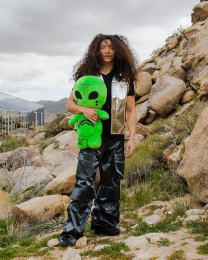 ALIEN PLUSH BACKPACK