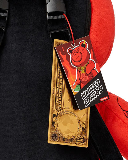 DIABLO PLUSH TEDDYBEAR BACKPACK