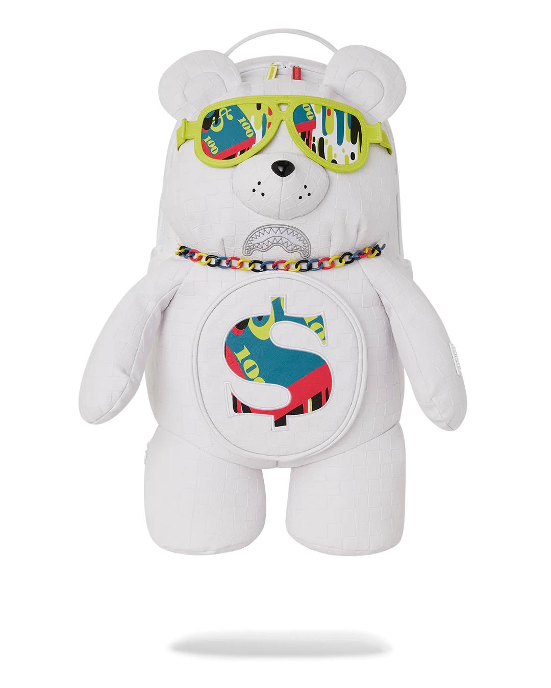 SHOW UP SHOW OUT MONEYBEAR TEDDYBEAR BACKPACK