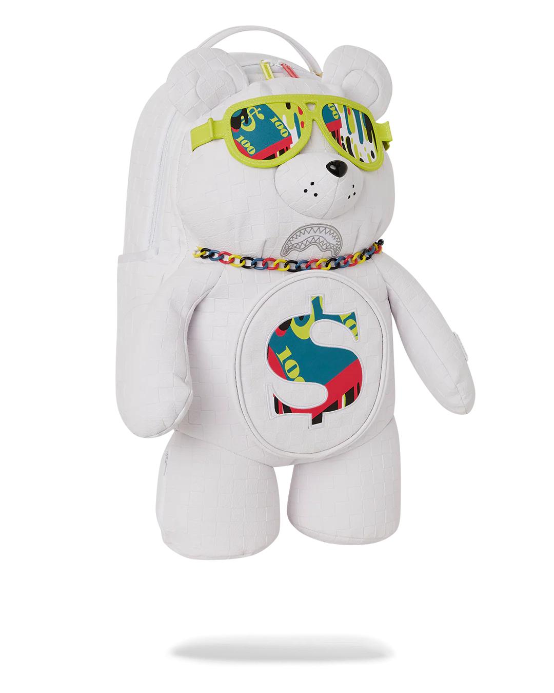 SHOW UP SHOW OUT MONEYBEAR TEDDYBEAR BACKPACK