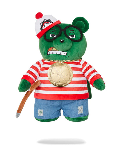 WHERES WALDO MONEYBEAR TEDDYBEAR BACKPACK