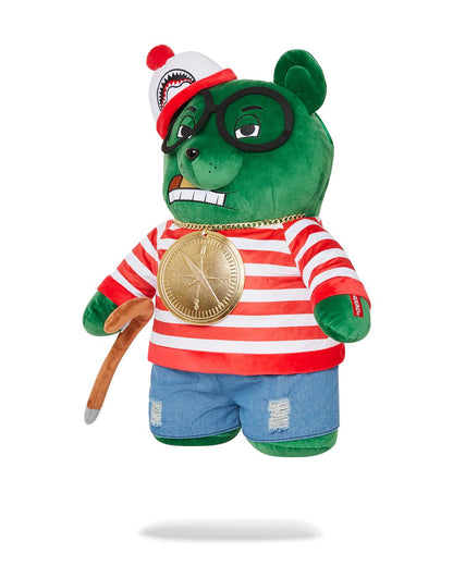 WHERES WALDO MONEYBEAR TEDDYBEAR BACKPACK