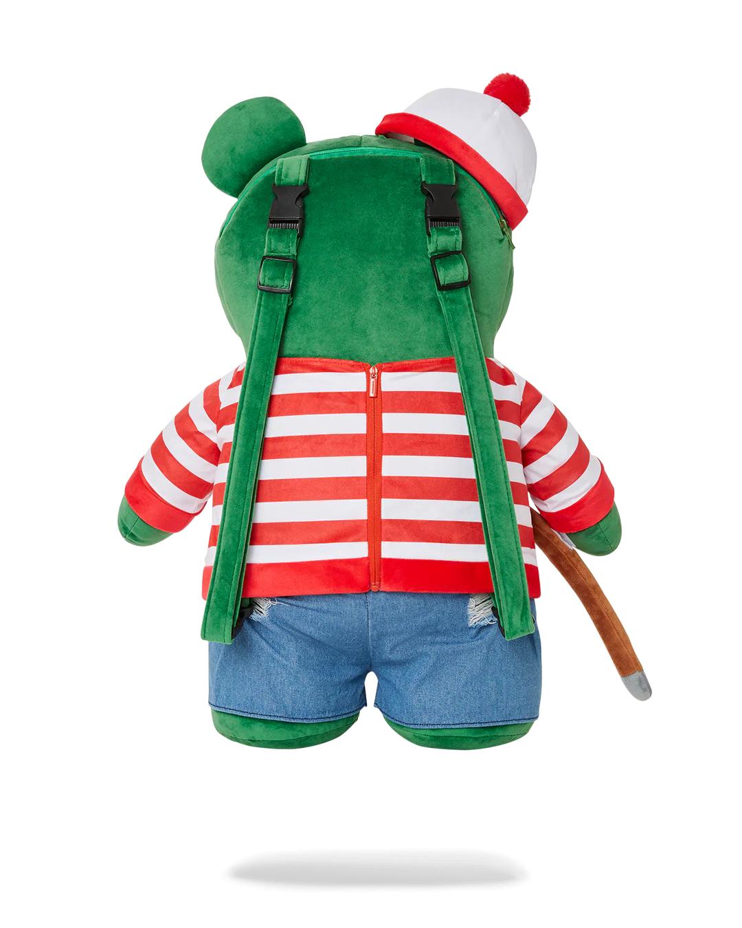 WHERES WALDO MONEYBEAR TEDDYBEAR BACKPACK
