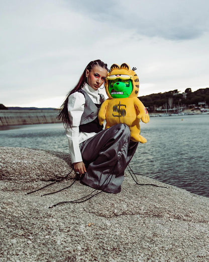 GARFIELD MONEYBEAR SUIT TEDDYBEAR BACKPACK