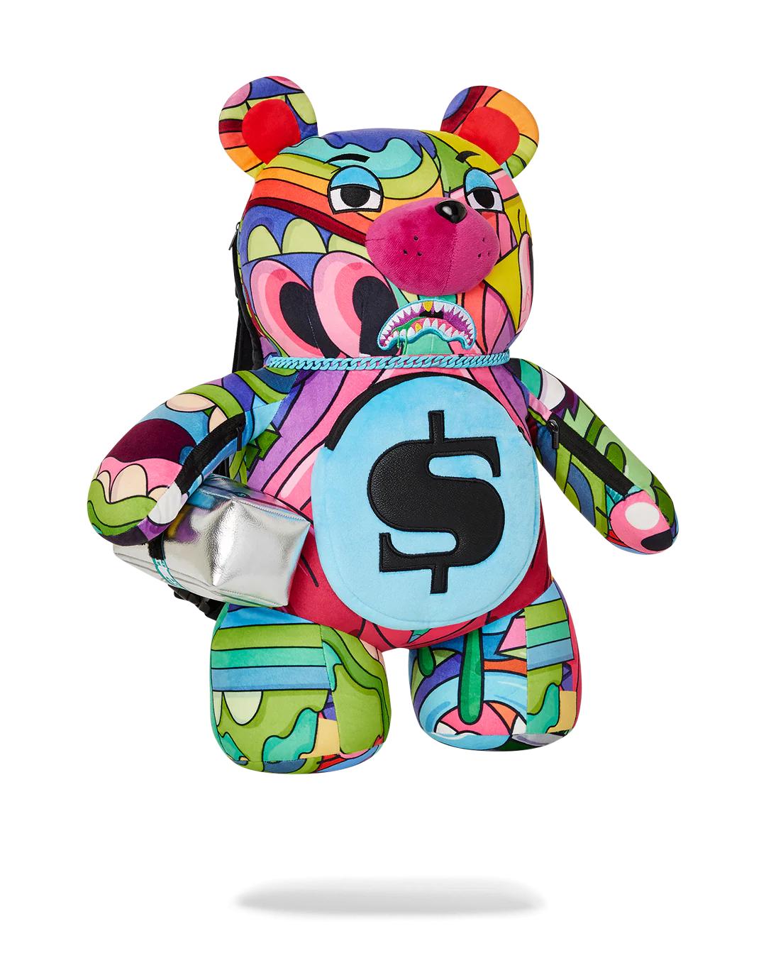 STEADY TRIPPIN MONEYBEAR TEDDYBEAR BACKPACK