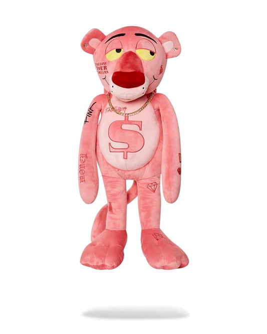 PINK PANTHER UP TO NO GOOD TEDDY BEAR BACKPACK