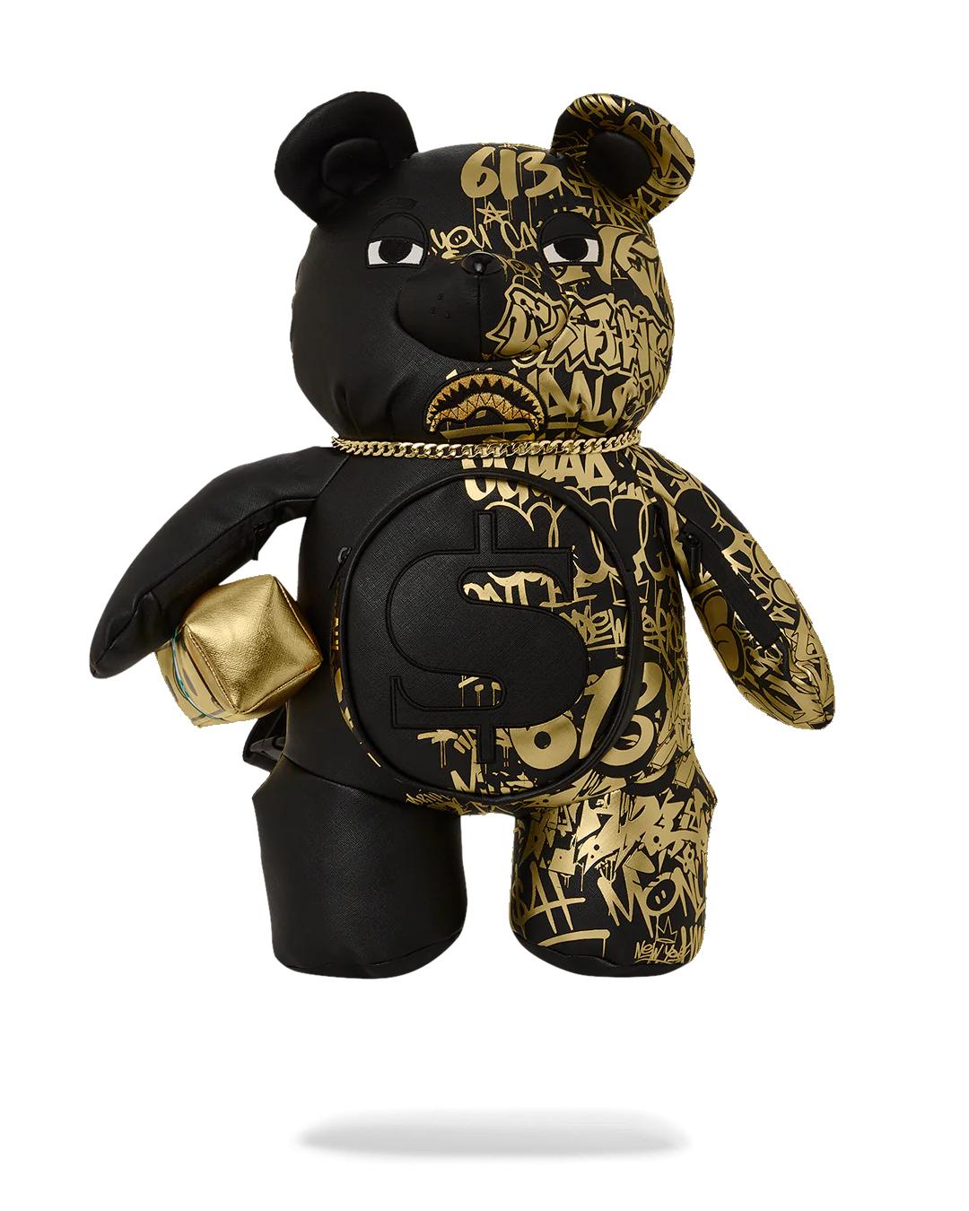 HALF GRAFF GLIDE MONEYBEAR TEDDYBEAR BACKPACK