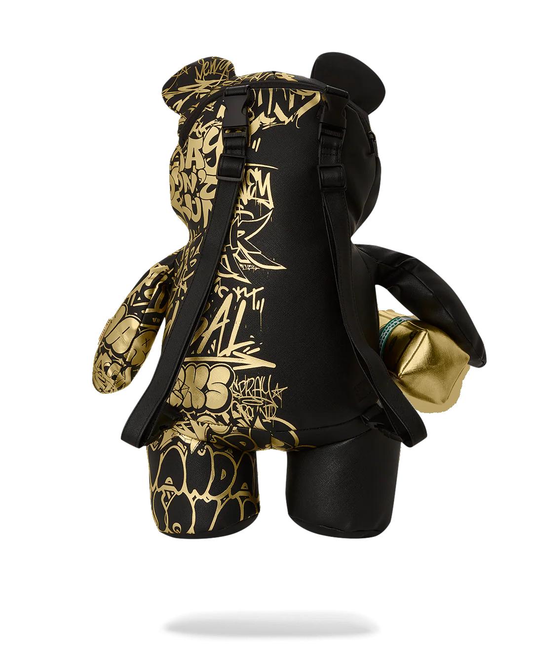 HALF GRAFF GLIDE MONEYBEAR TEDDYBEAR BACKPACK